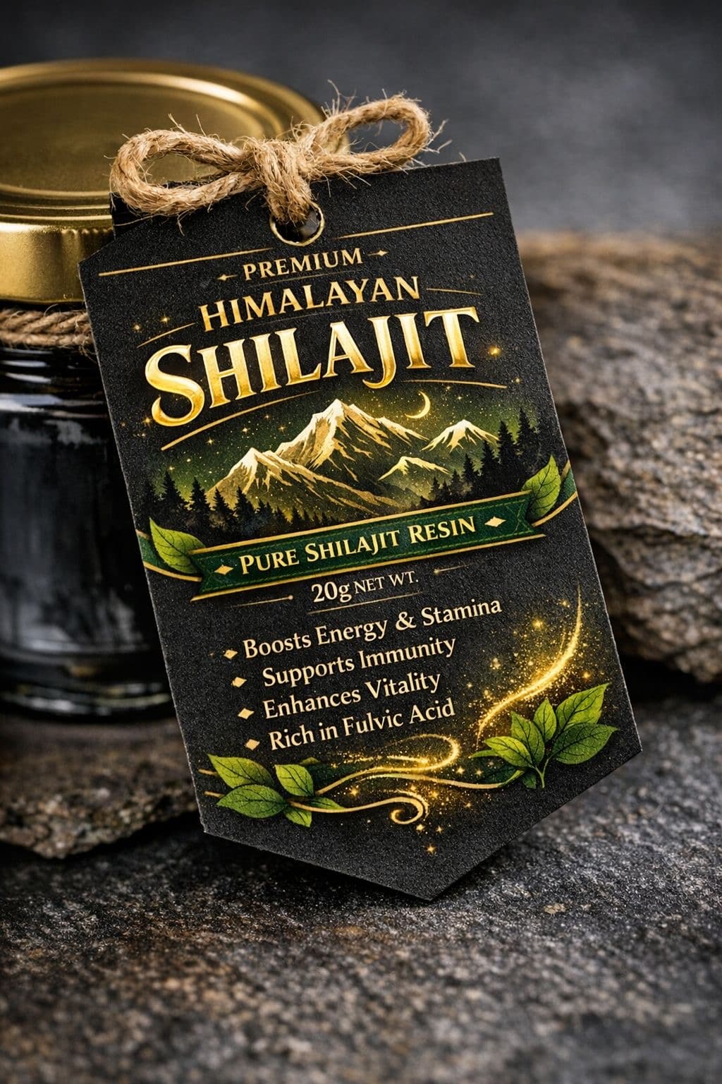 Shilajit smola
